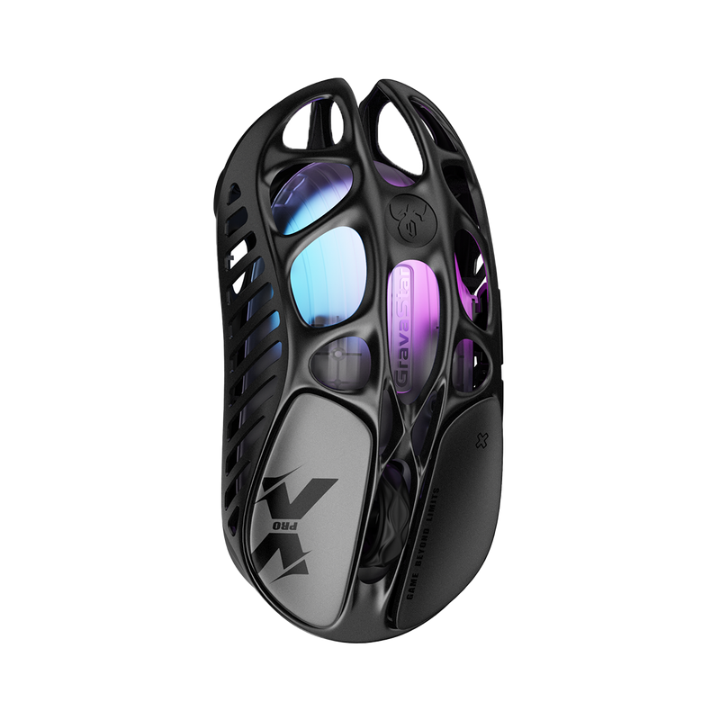 MOUSE GRAVASTAR MERCURY X PRO | INALAMBRICO | 8000 HZ | 32,000 DPI | GALAXY-BLACK