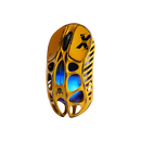 MOUSE GRAVASTAR MERCURY X PRO | INALAMBRICO | 8000 HZ | 32,000 DPI | BATTLE WORN YELLOW
