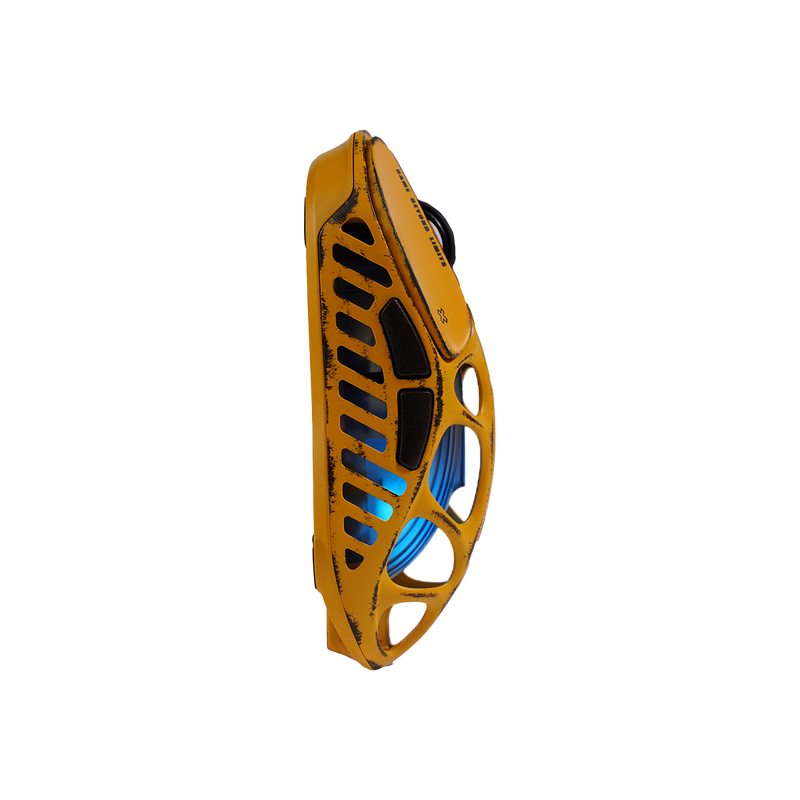MOUSE GRAVASTAR MERCURY X PRO | INALAMBRICO | 8000 HZ | 32,000 DPI | BATTLE WORN YELLOW