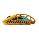 MOUSE GRAVASTAR MERCURY X PRO | INALAMBRICO | 8000 HZ | 32,000 DPI | BATTLE WORN YELLOW