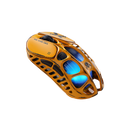 MOUSE GRAVASTAR MERCURY X PRO | INALAMBRICO | 8000 HZ | 32,000 DPI | BATTLE WORN YELLOW