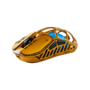MOUSE GRAVASTAR MERCURY X PRO | INALAMBRICO | 8000 HZ | 32,000 DPI | BATTLE WORN YELLOW