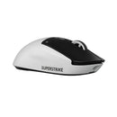 MOUSE LOGITECH GPRO X2 SUPERSTRIKE | INALAMBRICO | 44,000 DPI | 8,000 Hz | BLANCO-NEGRO