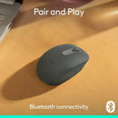 MOUSE LOGITECH M196 | BLUETOOTH | 1,000 DPI | NEGRO
