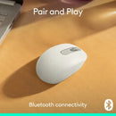 MOUSE LOGITECH M196 | BLUETOOTH | 1,000 DPI | BLANCO
