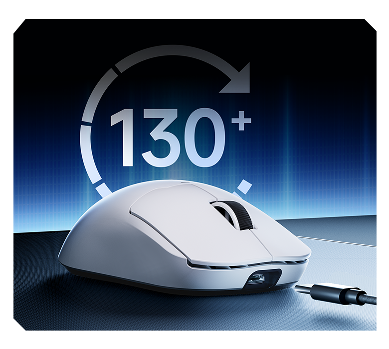 MOUSE MCHOSE A5 PRO MAX | INALAMBRICO | BLANCO