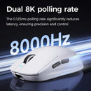 MOUSE MCHOSE A7 V2 ULTRA | INALAMBRICO | 42,000 DPI | RGB | BLANCO