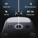 MOUSE MCHOSE A7 V2 ULTRA | INALAMBRICO | 42,000 DPI | RGB | NEGRO