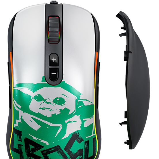MOUSE PRIMUS GROGU GLADIUS12400T PMO-S203GR | 12,400 DPI | RGB