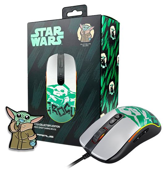 MOUSE PRIMUS GROGU GLADIUS12400T PMO-S203GR | 12,400 DPI | RGB