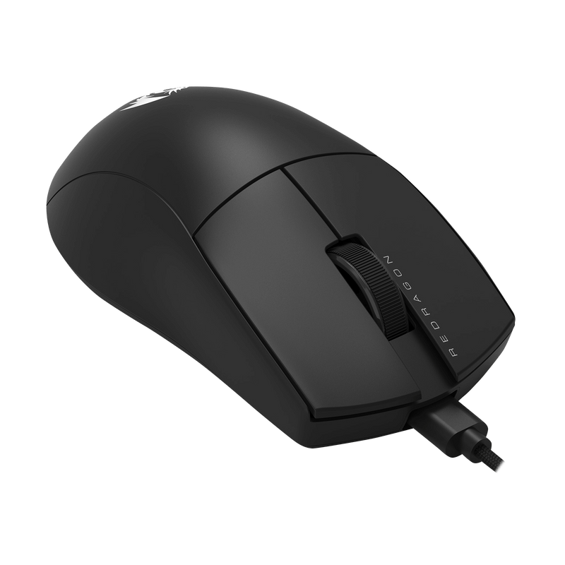 MOUSE REDRAGON K1NG (1K HZ) M724 | CABLEADO | 12,400 DPI | NEGRO