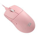 MOUSE REDRAGON K1NG (1K HZ) M724P | CABLEADO | 12,400 DPI | ROSADO