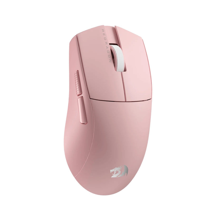 MOUSE REDRAGON K1NG PRO (1K HZ) | INALAMBRICO | 26,000 DPI | ROSADO