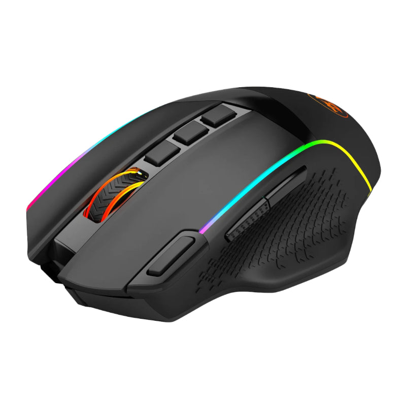 MOUSE REDRAGON PREDATOR PRO M612PRO | INALAMBRICO | 8,000 DPI | RGB | NEGRO