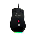 MOUSE TEROS TE-1211G | 12,800 DPI | RGB | NEGRO