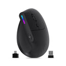 MOUSE MICRONICS BRICKELL MIC M755 | VERTICAL | INALAMBRICO | 3200 DPI | NEGRO