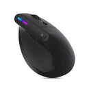 MOUSE MICRONICS BRICKELL MIC M755 | VERTICAL | INALAMBRICO | 3200 DPI | NEGRO