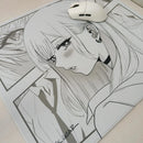 MOUSEPAD ATK ANIME REVERIE | L | 490 X 420 X 4MM | NEGRO-BLANCO