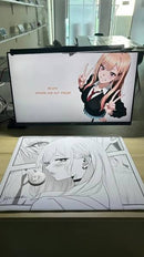 MOUSEPAD ATK ANIME REVERIE | L | 490 X 420 X 4MM | NEGRO-BLANCO