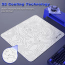MOUSEPAD ATTACK SHARK CM02 | L | 450 X 400 X 4MM | WHITE CONTOUR