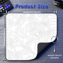 MOUSEPAD ATTACK SHARK CM02 | L | 450 X 400 X 4MM | WHITE CONTOUR