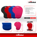 MOUSEPAD SIGMA SIG X5+W | MUÑEQUERA | NEGRO