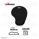 MOUSEPAD SIGMA SIG X5+W | MUÑEQUERA | NEGRO