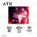 PRE-VENTA | GLASS MOUSEPAD ATK CRIMSON | L | 490 X 420 X 4MM | LIMITED EDITION