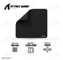 MOUSEPAD ATTACK SHARK CM02 | L | 450 X 400 X 4MM | NEGRO