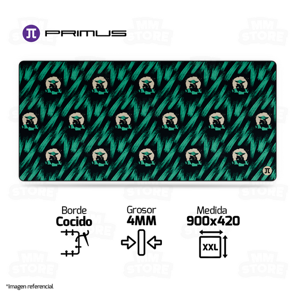 MOUSEPAD PRIMUS GROGU ARENA PMP-S15GR-XXL | XXL | 900 X 420 X 4MM