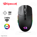 MOUSE REDRAGON INVADER PRO M719RGB | INALAMBRICO | 10,000 DPI | RGB