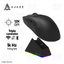 PRE-VENTA | MOUSE AJAZZ AJ139 V2 MC | INALAMBRICO | 12,000 DPI | RGB | NEGRO