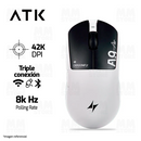 PRE-VENTA | MOUSE ATK DRAGONFLY A9 AIR | INALAMBRICO | 8,000 Hz | 42,000 DPI | SHADOW WHITE
