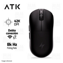 MOUSE ATK DRAGONFLY A9 ULTIMATE | INALAMBRICO | 8,000 Hz | 42,000 DPI | NEGRO