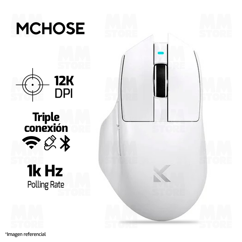 MOUSE MCHOSE G7 | INALAMBRICO | BLANCO