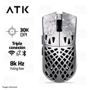 PRE-VENTA | MOUSE ATK GHOST ULTIMATE | INALAMBRICO | 42,000 DPI | 8,000 Hz | PLATEADO