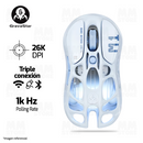 MOUSE GRAVASTAR MERCURY M1 PRO | INALAMBRICO | 26,000 DPI | ICE BLUE