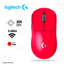 MOUSE LOGITECH GPRO X SUPERLIGHT | INALAMBRICO | 16,000 DPI | ROJO