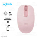 MOUSE LOGITECH M196 | BLUETOOTH | 1,000 DPI | ROSA