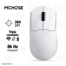 MOUSE MCHOSE A5 ULTRA | 26,000 DPI | INALAMBRICO | BLANCO