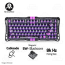 TECLADO GRAVASTAR MERCURY V75 HE LITE | RGB | CABLEADO | SW MAGNETICO GRAVASTAR BLACKCORE | TRANSPARENT-BLACK