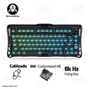 TECLADO GRAVASTAR MERCURY V75 HE | RGB | MAGNETICO| SW GRAVASTAR X GATERON JADE PRO | STEALTH-BLACK