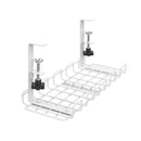 ORGANIZADOR DE CABLES SPACER SB038 | 38 X 13 CM | 7KG | BLANCO