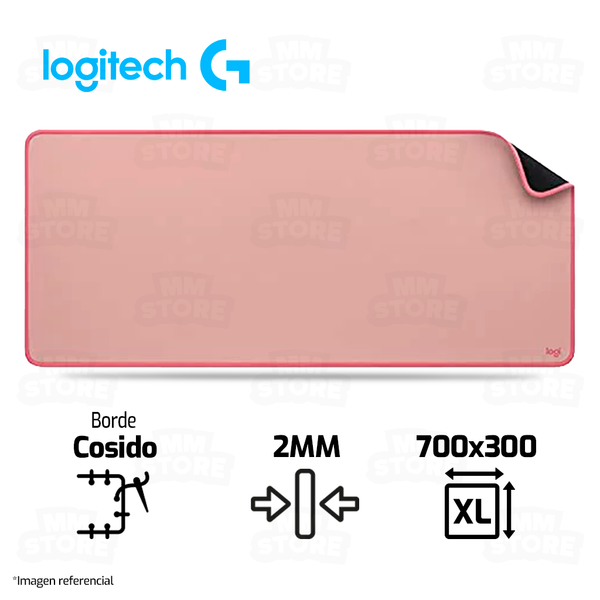 LOGITECH MOUSE PAD Desk-Pad Tappetino Rose