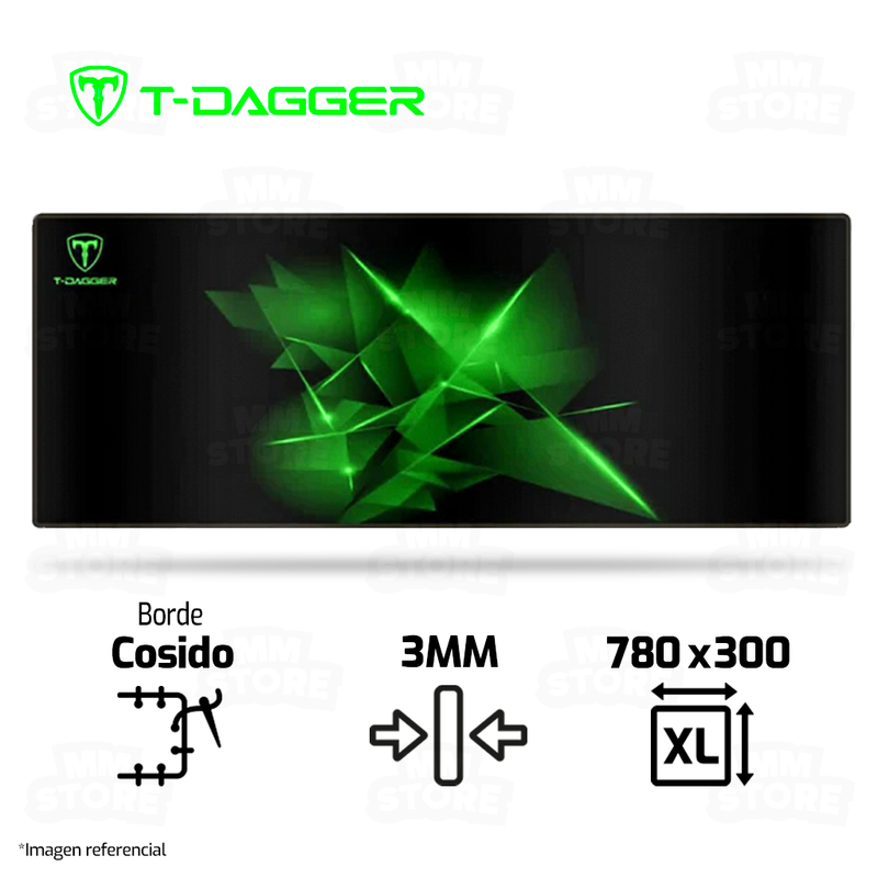PAD MOUSE T-DAGGER GEOMETRY T-TMP301 | XL | 780 X 300 X 3MM