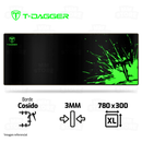 MOUSEPAD T-DAGGER LAVA T-TMP300 | XL | 780 X 300 X 3MM
