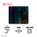 MOUSEPAD TEROS TE-5152 | L | 450 X 400 X 3MM