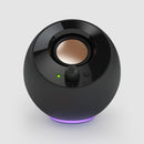 PARLANTE 2.0 CREATIVE PEBBLE SE | 3.5MM | USB | RGB | NEGRO