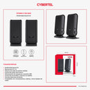 PARLANTE 2.0 CYBERTEL STORM CBX S201 | 3.5MM | USB