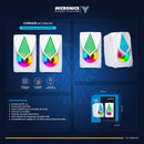 PARLANTE 2.0 MICRONICS CORSAIR MIC 309-9W | 3.5MM | USB | RGB | BLANCO